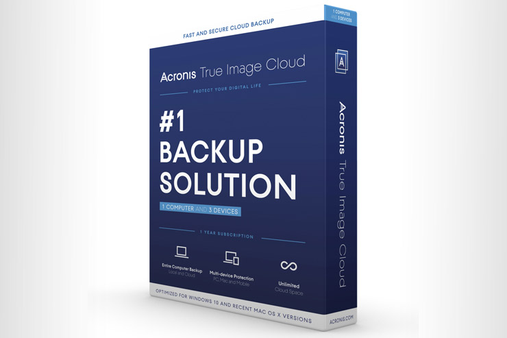 Acronis True Image Cloud, la protezione dei dati a 360°