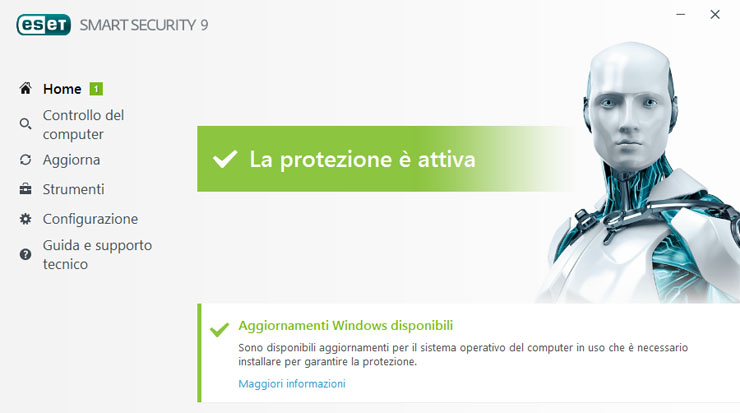 ESET Smart Security 9, protezione per ambienti desktop e Android