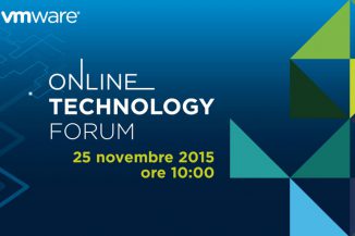 Il 25 novembre si terrà il VMware Online Technology Forum