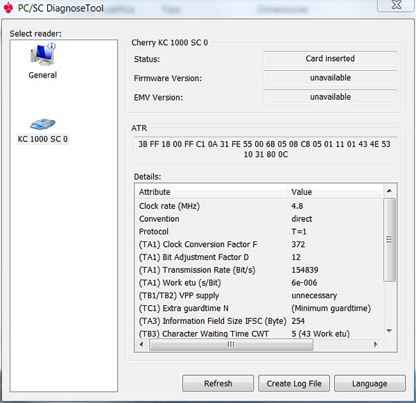 Cherry KC 1000 SC, tastiera professionale con lettore smart card