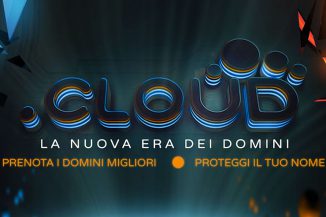 Aruba, attivo il servizio di pre-registrazione dei domini “.cloud”