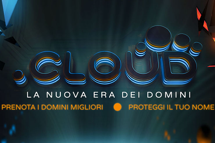 Aruba, attivo il servizio di pre-registrazione dei domini “.cloud”