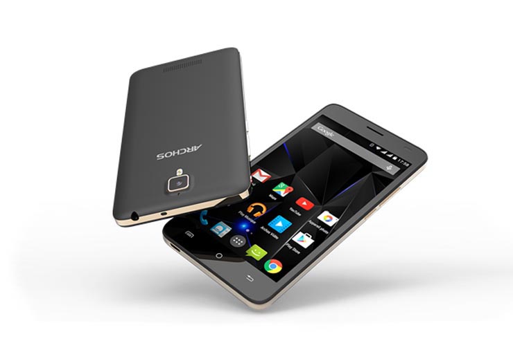 Archos 50d Oxygen, smartphone elegante con display ad elevato contrasto