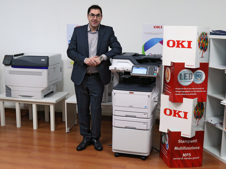 OKI MC873dnct, la multifunzione smart che accelera il business