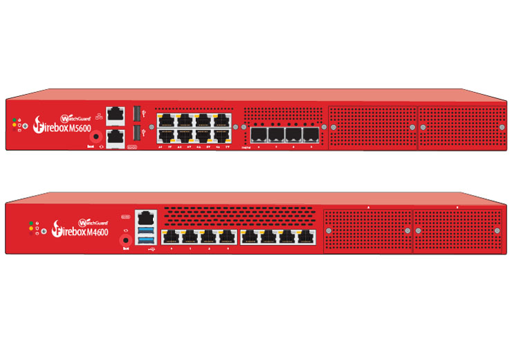 WatchGuard Firebox M4600 e M5600, firewall UTM modulari