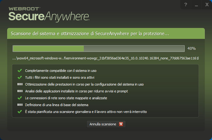 Webroot SecureAnywhere, la protezione cloud proattiva e “leggera”