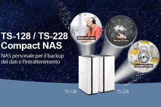 QNAP TS-128 e TS-228, personal storage economico e compatto