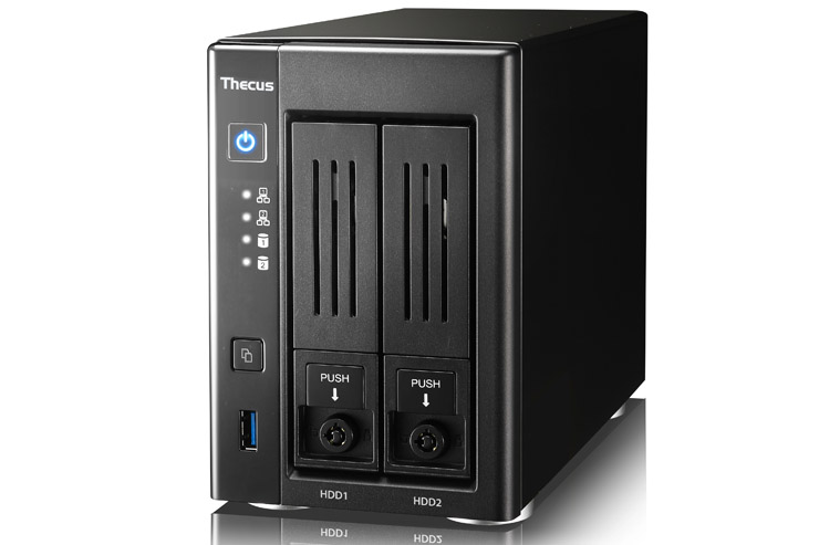 Thecus N2810, NAS dual-bay con architettura Intel Braswell Thecus N2810, NAS dual-bay con architettura Intel Braswell