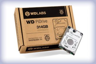 WD PiDrive 314GB, storage a basso consumo per Raspberry Pi