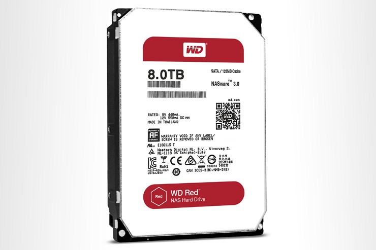 WD, nuovi drive della gamma RED da 8 TByte con tecnologia HelioSeal