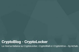 Achab inaugura www.cryptolocker.it, per conoscere i CryptoVirus