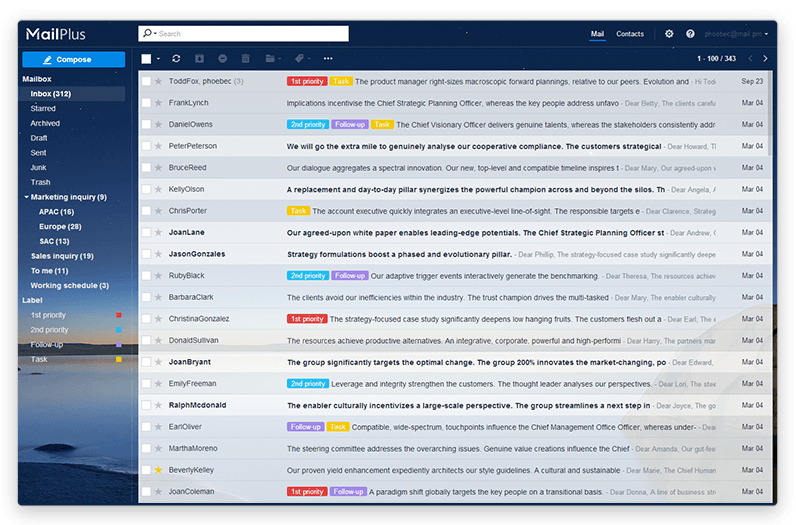Synology MailPlus è il nuovo mail server di DSM 6.0