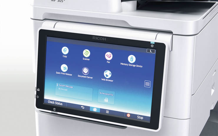 Ricoh, nuovi MFP A4 con funzionalità A3 e Smart Operation Panel