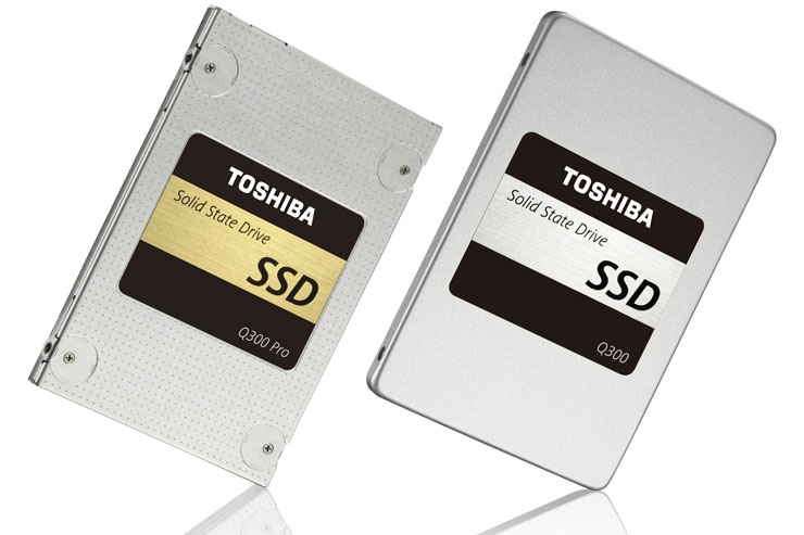 Toshiba SSD Q300 e Q300 Pro, drive interni a 15 nm