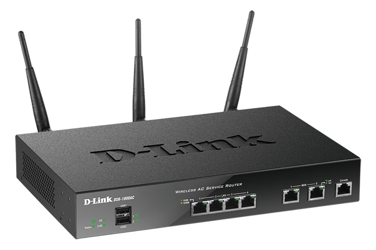 D-Link DSR-1000AC, il router wireless con connettività crittografata