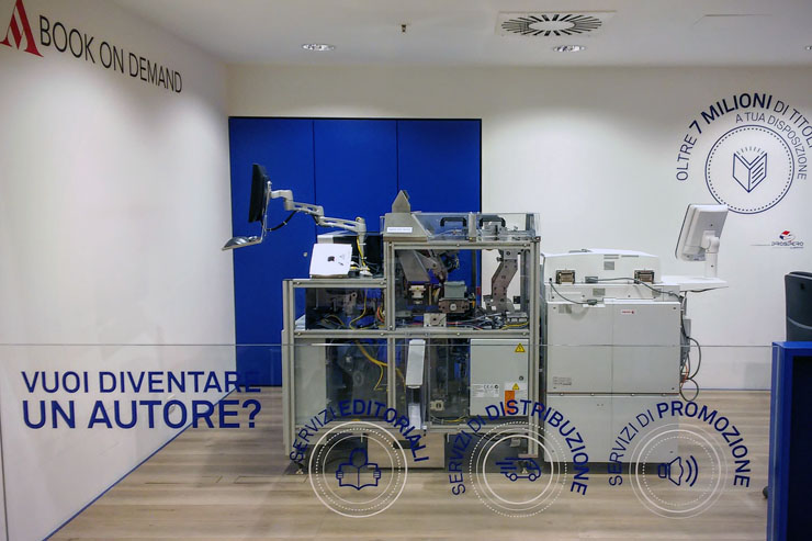 Xerox Espresso Book Machine, la stampa digitale al Mondadori Store