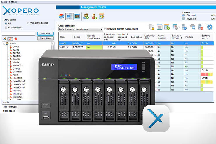 Xopero QNAP Appliance, il backup professionale unificato