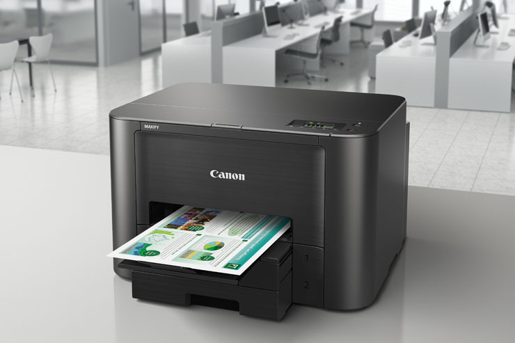 Canon Maxify, inkjet efficienti e veloci per ambienti Soho