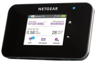 Netgear AirCard 810 Mobile Hotspot, navigazione 4G LTE multi-device