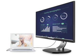 Philips 258B6QUEB, display QHD da 25” e connettività USB-C