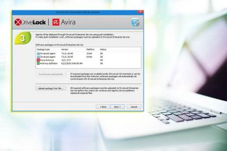 La console DriveLock centralizza la gestione dei prodotti Avira