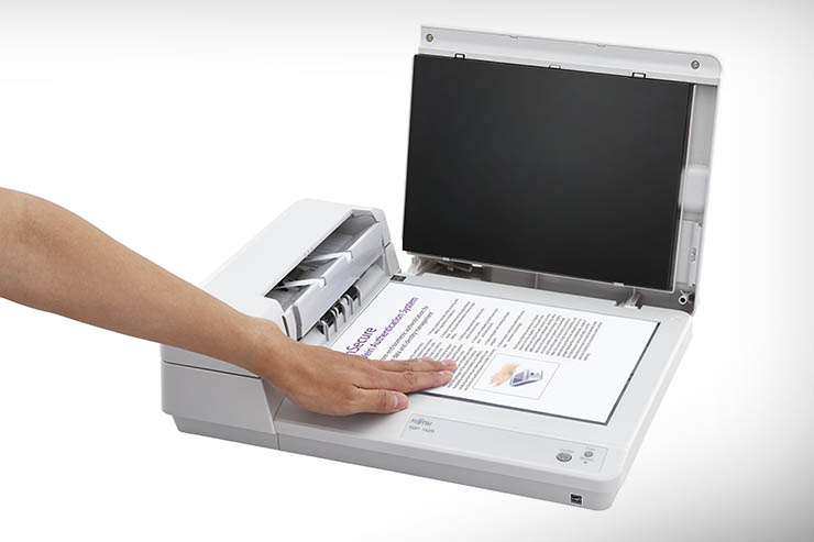 Fujitsu SP-1425, lo scanner piano con alimentatore ADF incorporato Fujitsu SP-1425, lo scanner piano con alimentatore ADF incorporato