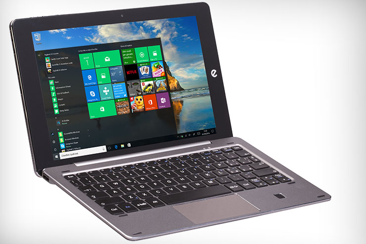 Microtech e-tab Pro, mobilità smart con Windows 10, Android e Remix OS