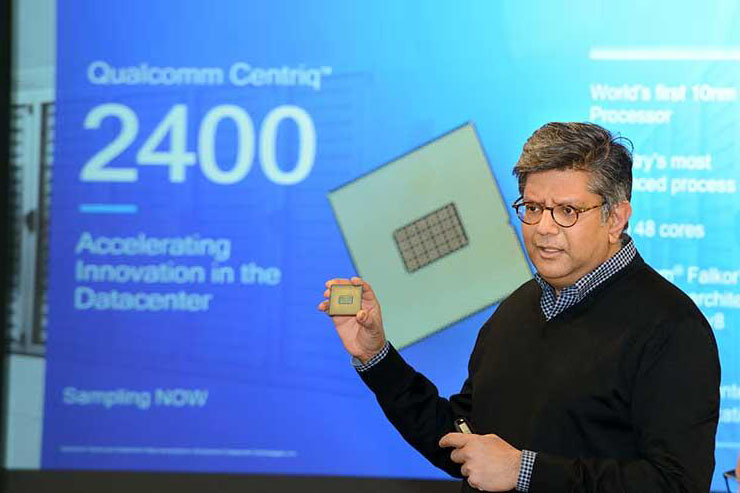 Centriq 2400, Qualcomm svela i processori per server a 10 nm