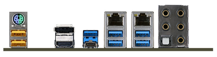 ECS, motherboard con chipset Serie 200 per CPU Intel
