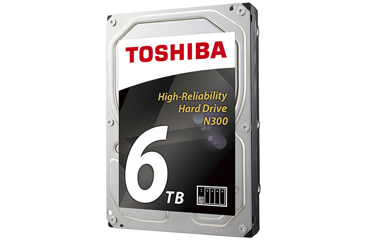 Toshiba N300, storage ad alta affidabilità per NAS