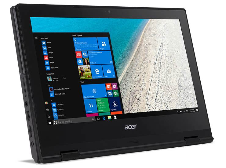 Acer TravelMate Spin B1, versatile e robusto per la scuola