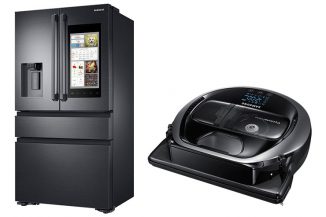 Samsung POWERbot VR7000 e Family Hub 2.0, elettrodomestici smart