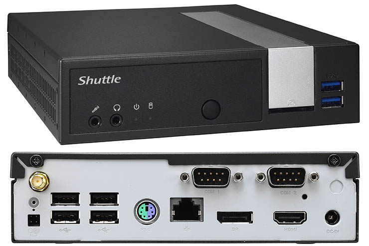 Shuttle XPC slim DX30, l’evoluzione dei miniPC fanless