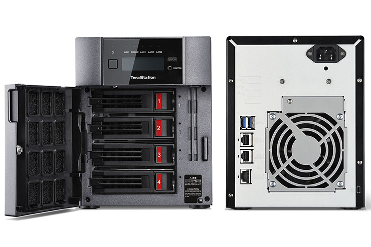 Buffalo TS5010, hardware robusto e prestazioni a 10 Gbit