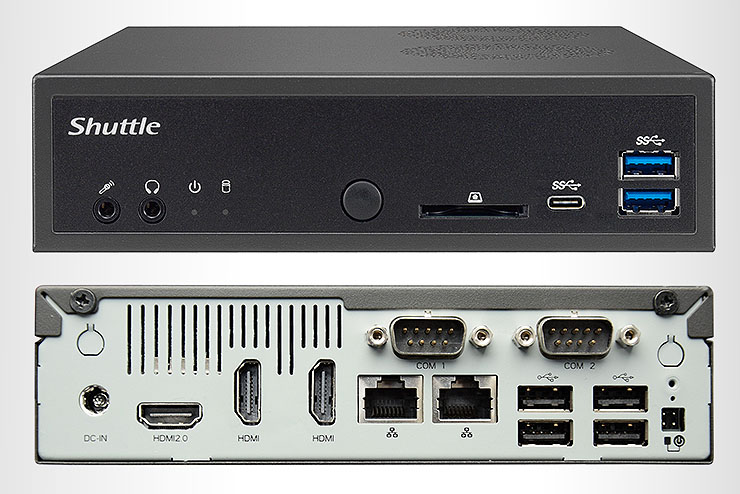 Shuttle XPC DH270, il barebone a misura di Kaby Lake
