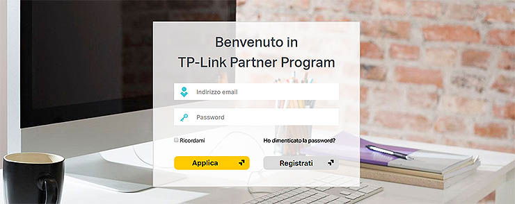 TP-Link, il sito ospita un’area per reseller e system integrator