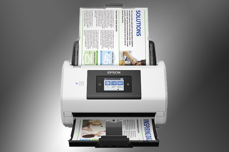 Epson WorkForce DS-780N, il network scanner interattivo
