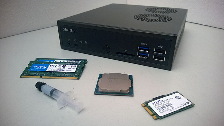 Shuttle XPC DQ170, il barebone con supporto Intel vPro