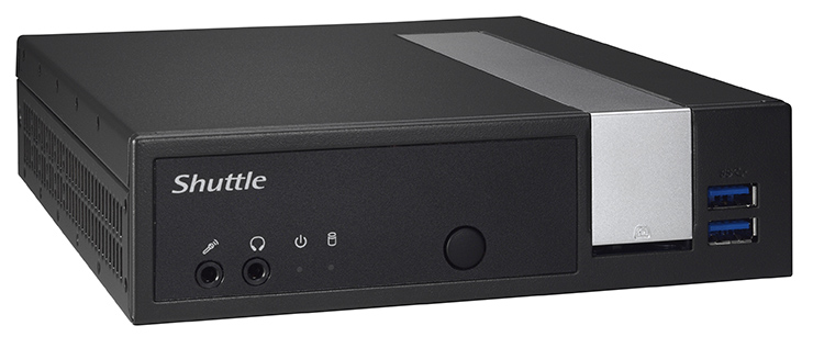 Shuttle DX30, slim PC fanless con Intel Apollo Lake