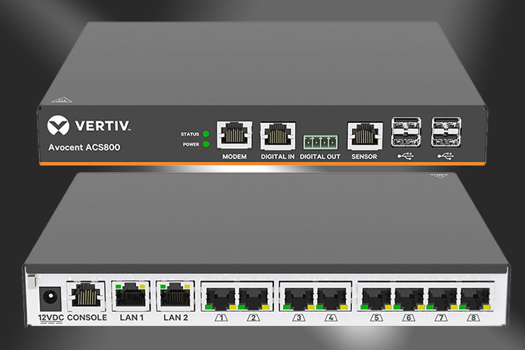 Vertiv Avocent ACS800, la console compatta per Edge e IoT Vertiv Avocent ACS800, la console compatta per Edge e IoT