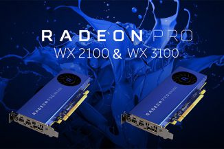 AMD Radeon Pro WX 2100 e 3100, per workstation entry-level