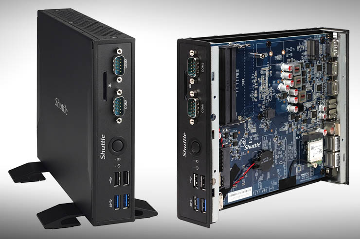 Shuttle DS77, i mini-PC senza ventola potenti e flessibili