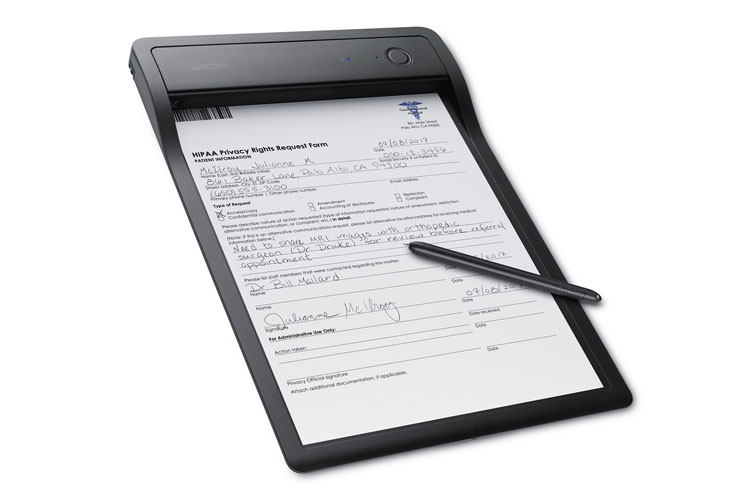 Wacom Clipboard PHU-111, lo smartpad per i documenti digitali Wacom Clipboard PHU-111, lo smartpad per i documenti digitali