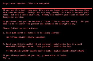 Avira, il ransomware Petya usa la backdoor DoublePulsar