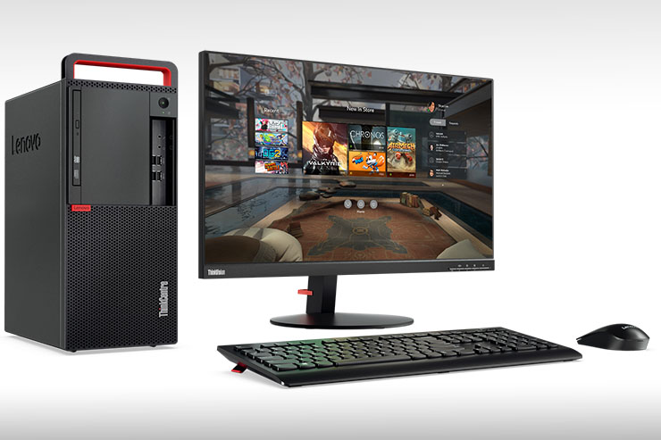 Lenovo ThinkCentre M910t, desktop pro certificato Oculus-Ready