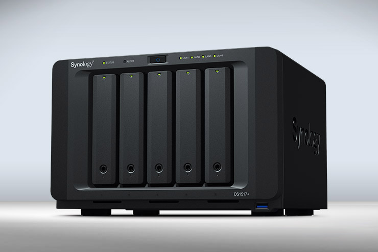 Synology DS1517+, il NAS per la virtualizzazione con supporto BTRFS
