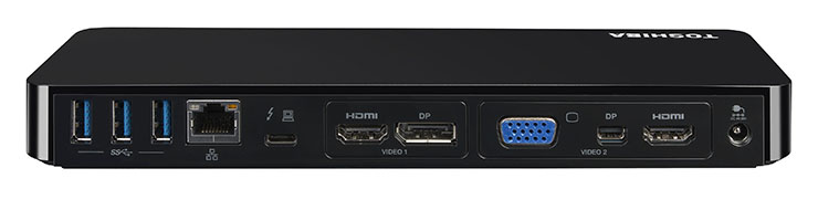Toshiba Thunderbolt 3 Dock, connettività completa e flessibile