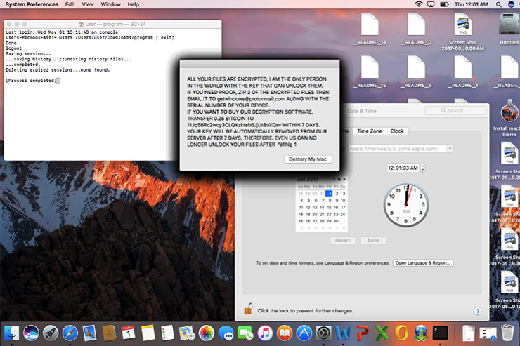 FortiGuard Lion Team, il RaaS MacRansom attacca Mac OS?