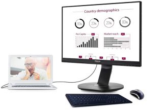 Philips 241B7QUPEB, prestazioni e benessere per l'ufficio
