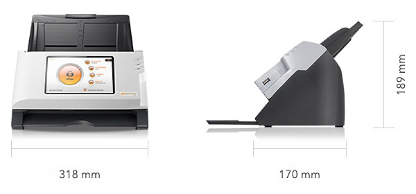 Plustek eScan A250, scanner standalone con supporto DMS